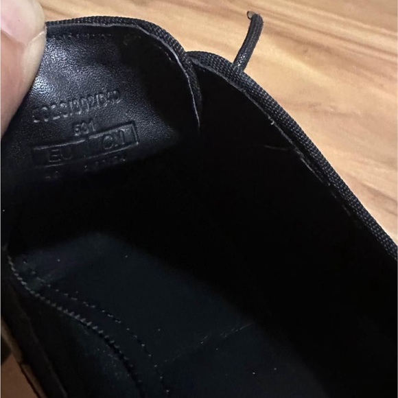 Zara Men’s Black leather Shoes - Picture 1 of 7